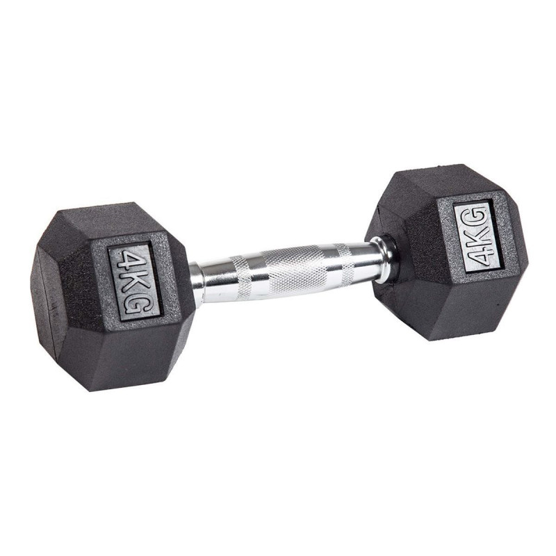 Гантель гексагональная обрезиненная PROFI-FIT