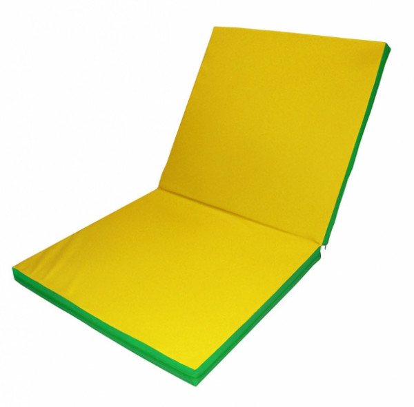 Мат гимнастический, прямоугольный, складной 200х100х5 см