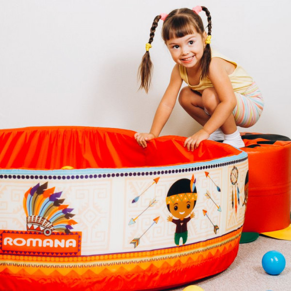 Сухой бассейн «Индейцы» ROMANA ДМФ-МК-02.52.02