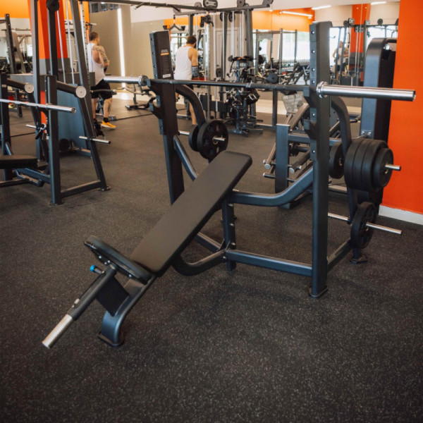 Скамья-стойка для жима под углом вверх DHZ E7042