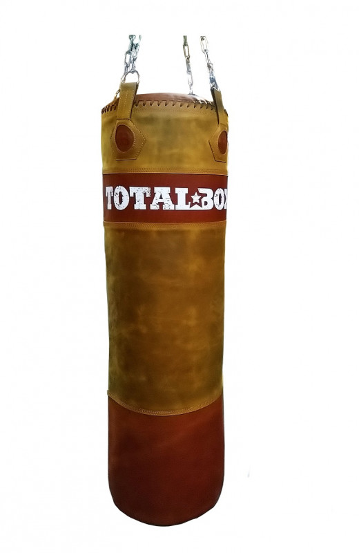 Мешок кожаный 3D Shock load Retro 42х136 см 66 кг