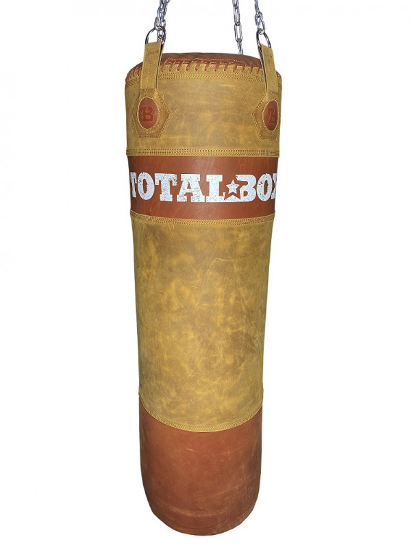 Мешок кожаный 3D Shock load Retro 42х136 см 66 кг