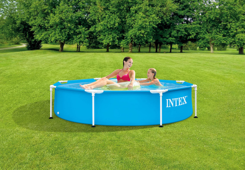 Каркасный бассейн Intex Metal Frame 244х51см, 1828л