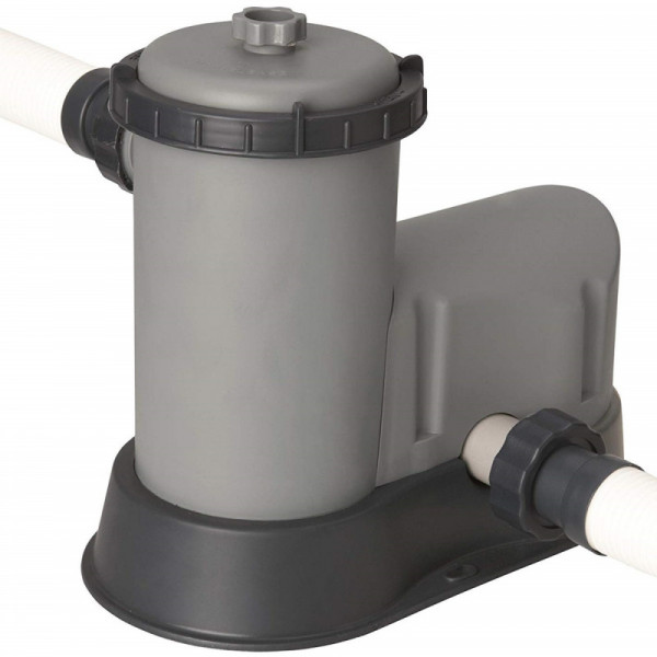 Каркасный бассейн Bestway Power Steel 549х274х122см 13430л, фил.-нас 5678л/ч, лестн, тент, попл-доз