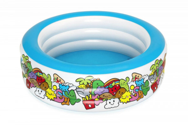 Детский надувной бассейн Bestway 152х51см "Подводный мир" 400л, от 6 лет