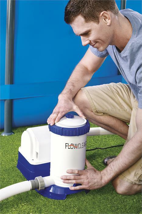 Картриджный фильтр-насос 9463л/ч, тип IV, для бассейнов от 610 до 732 см
