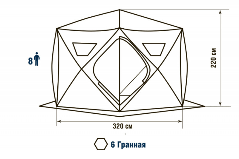 Палатка HIGASHI Sota Pro