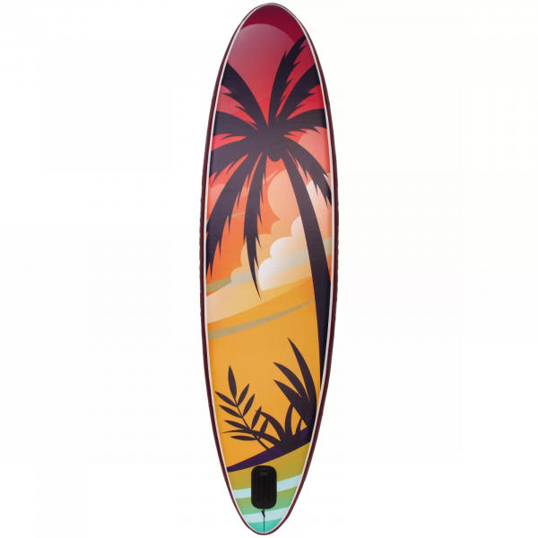 SUP-доска 10.6 FT 320*80*15 см Sportage Pink Beach + 4 аксессуара