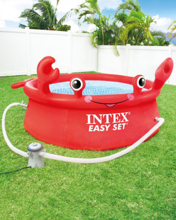 Бассейн Easy Set Intex 183х51см "Веселый Краб" 886л (26100)