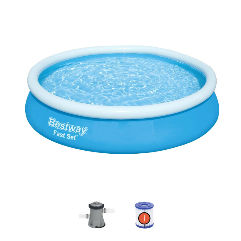 Бассейн Bestway Fast Set 305х76см, 3800л, фил.-насос 1249л/ч (57270 BW)