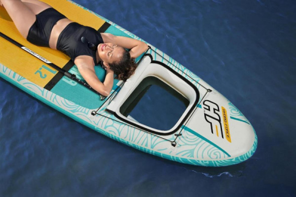 SUP-доска Bestway "Panorama" 340х89х15см, насос, весло, лиш, ремнабор, сумка, до 150кг (65363 BW)