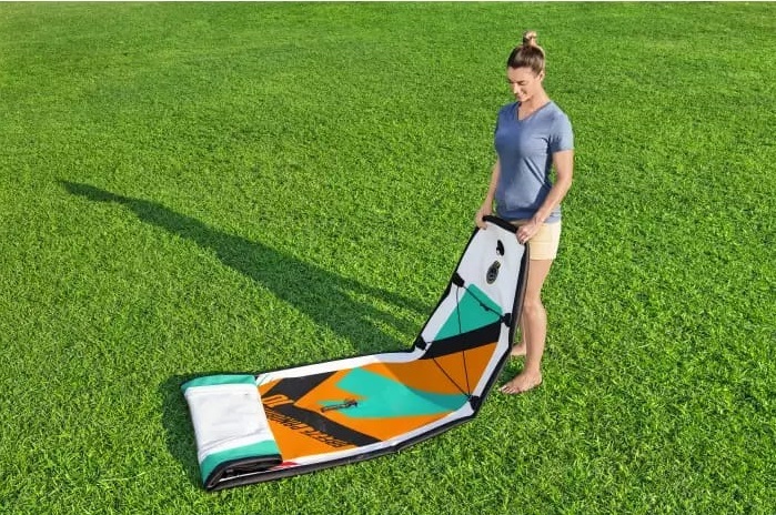 SUP-доска "Breeze Panorama" 305x84x12см, насос, весло, лиш, ремнабор, сумка, до 110кг