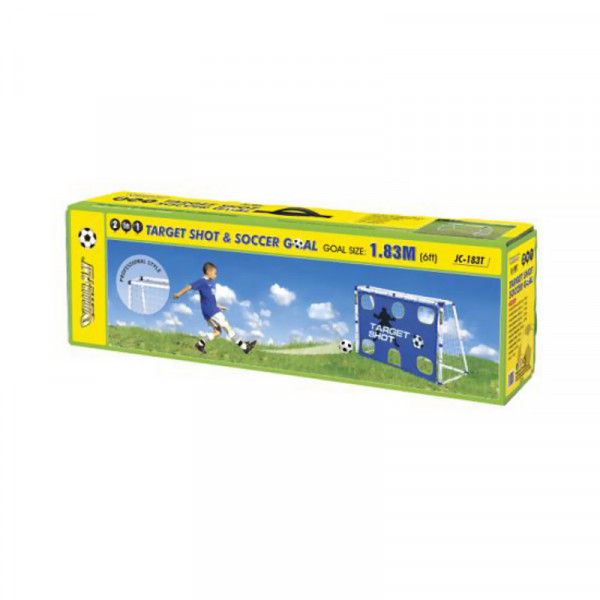 Ворота игровые DFC 2 в 1 6ft пластик GOAL183T