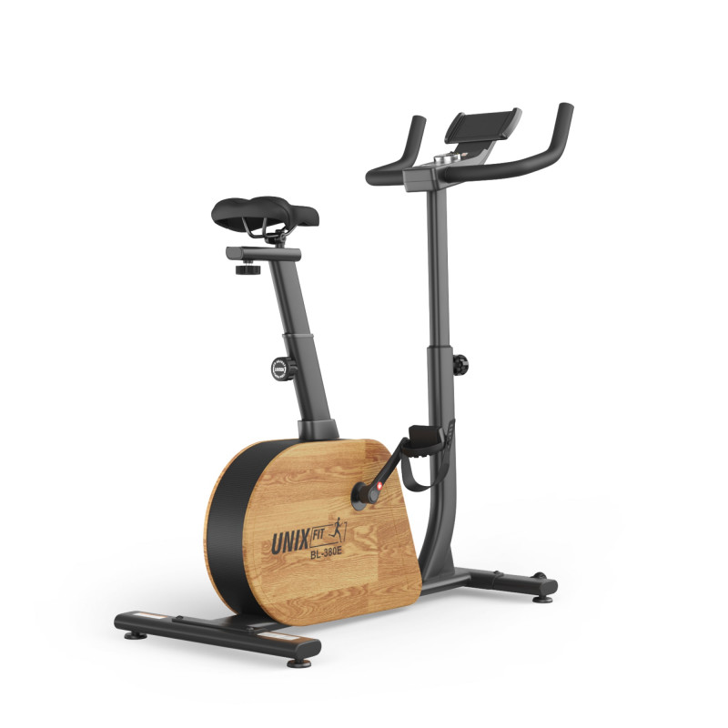 Велотренажер генераторный UNIX Fit BL-380E Wood