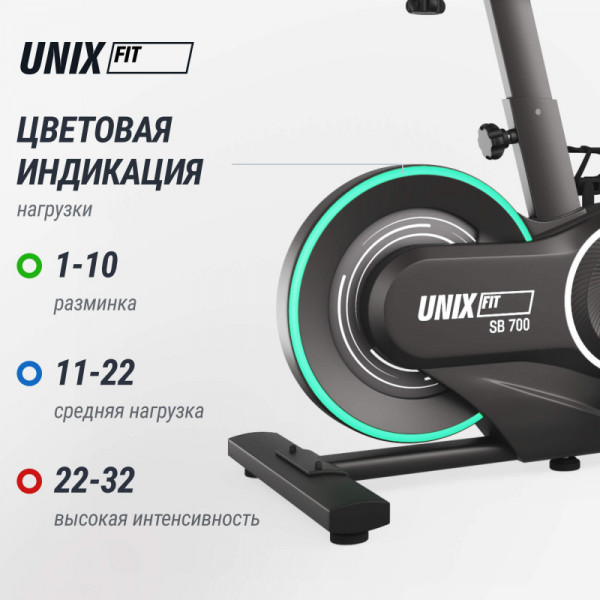 Велотренажер Спин-байк UNIX Fit Smart Light 700