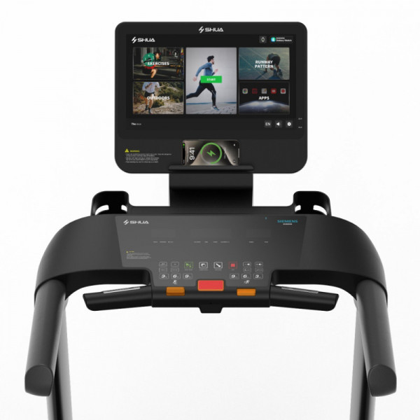 Профессиональная беговая дорожка SHUA SH-T9100TP22T (Android-дисплей, 21,5")